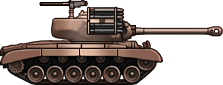 Sideview of M26 Pershing (T99)